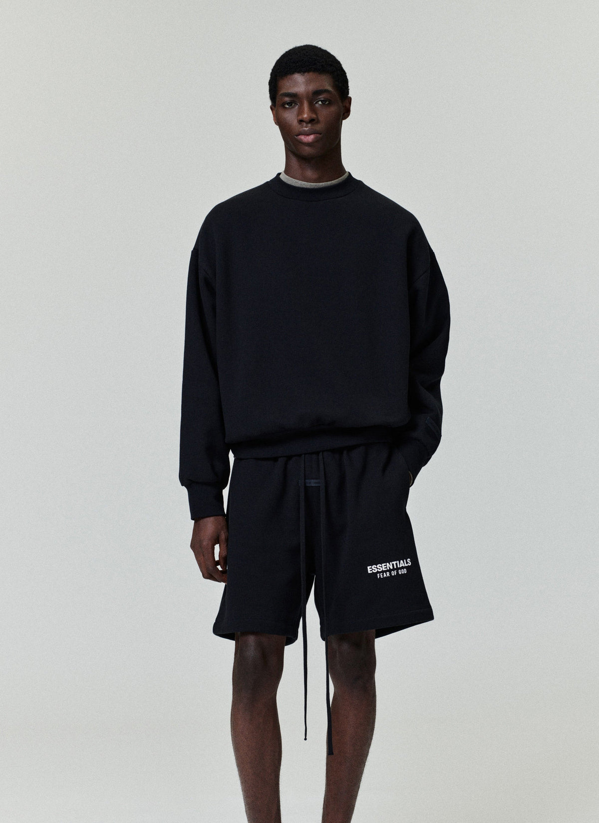 Shorts Fear of God Essentials Classic Vintage Black