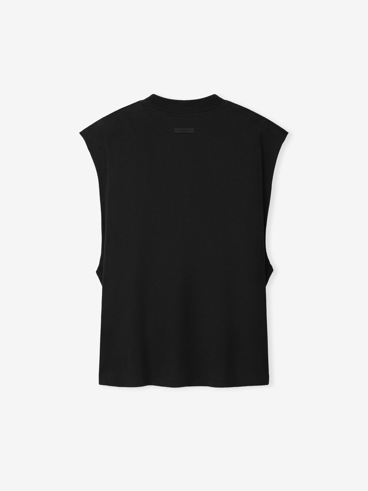 Remera Fear of God Essentials Classic Cut-off Vintage Black