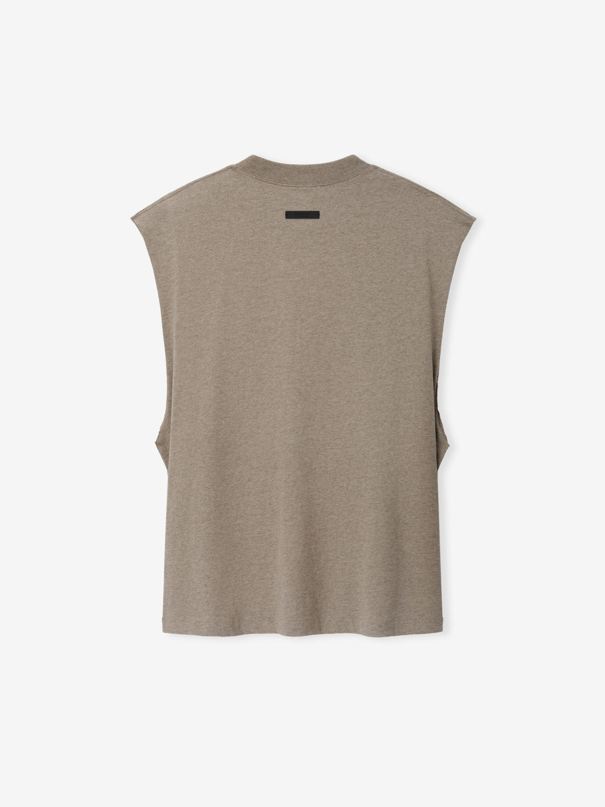Remera Fear of God Essentials Classic Cut-off Homestead Heather