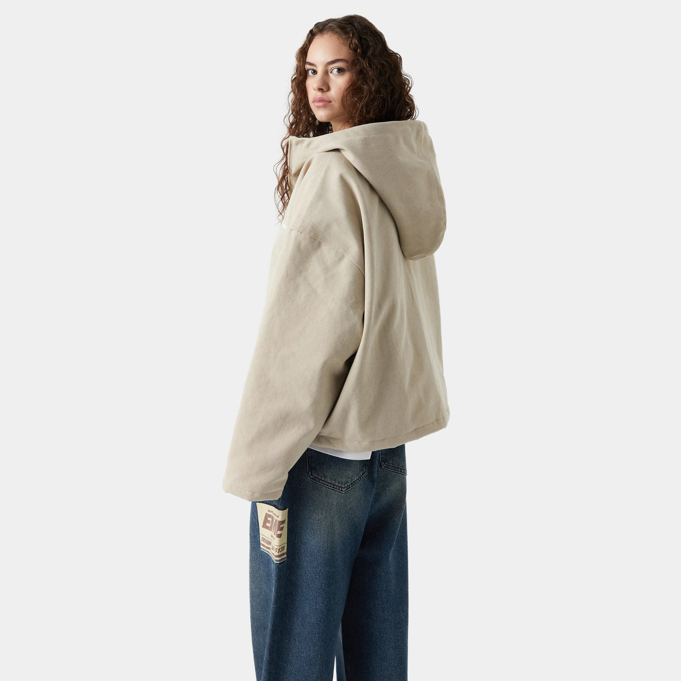 Eme Studios Bulwark Canva Off Sand Coat