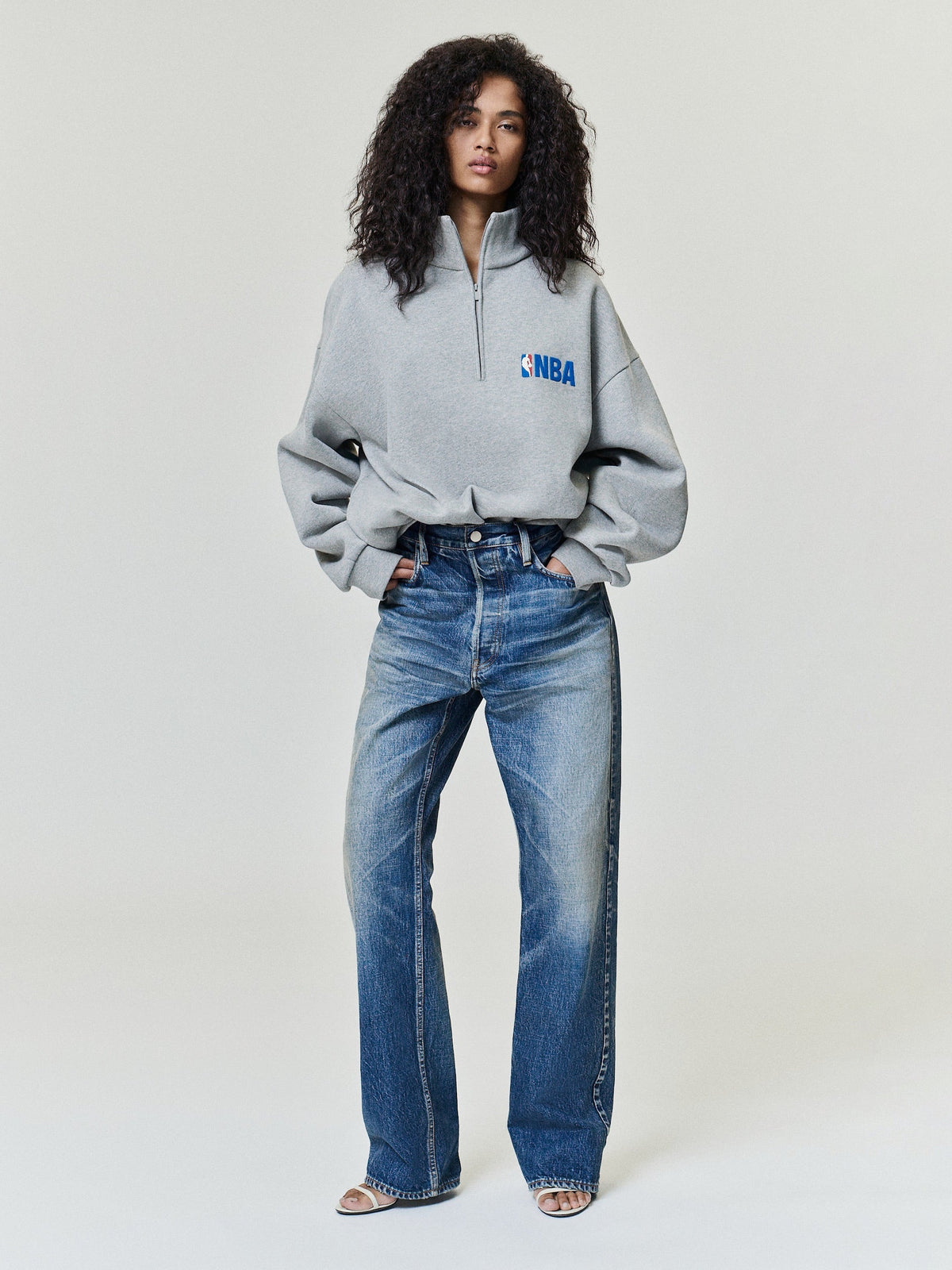 Buzo Fear of God Essentials Nba Classic 1 4 Warm Heather