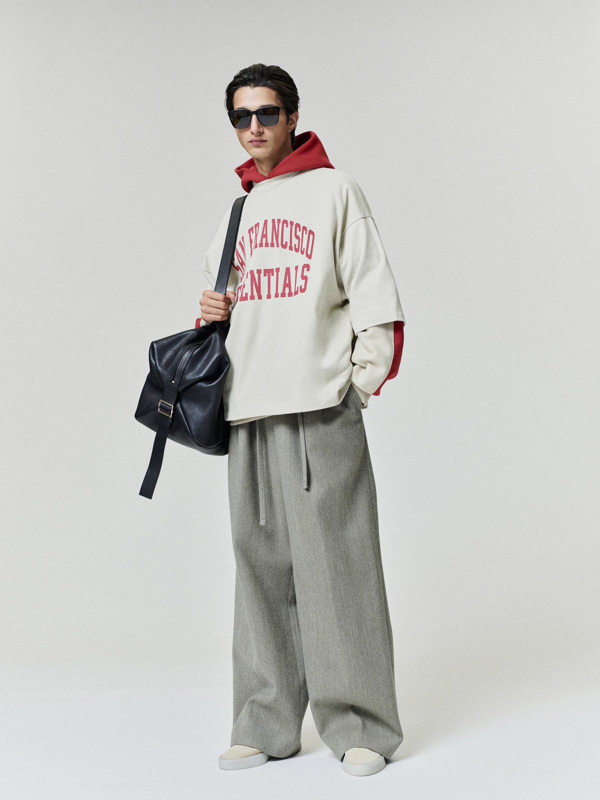 Remera Fear of God Essentials 49ers Merch Sandstone