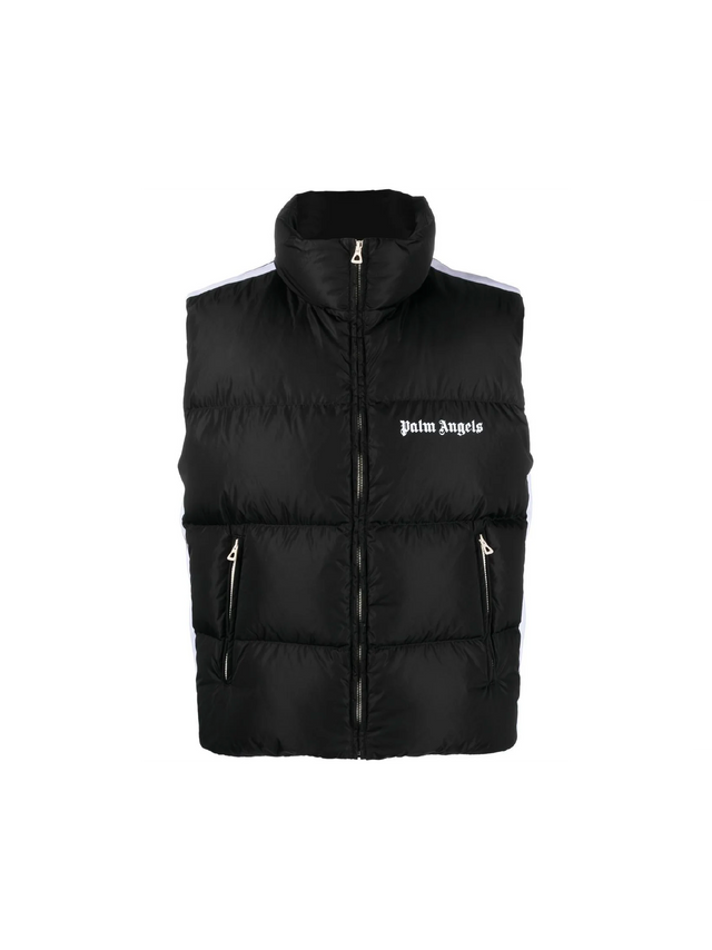 Chaleco Palm Angels Logo Printed Padded Gilet