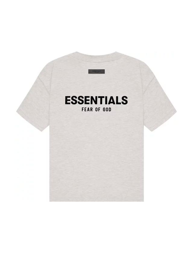 Remera Fear Of God Essentials Light Oatmeal