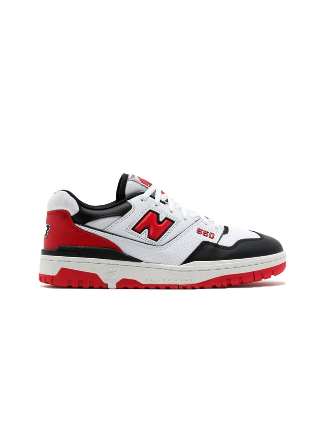 New Balance 550 White Red Black