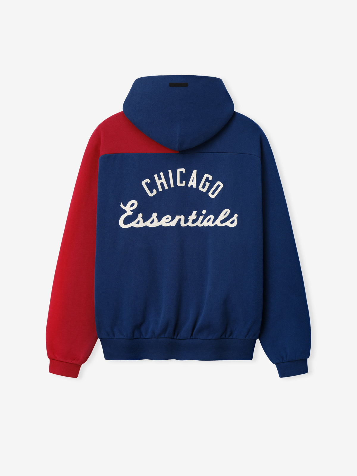Buzo Fear of God Essentials Cubs Raglan Half Zip Sport Estate Blue/ Stone Red