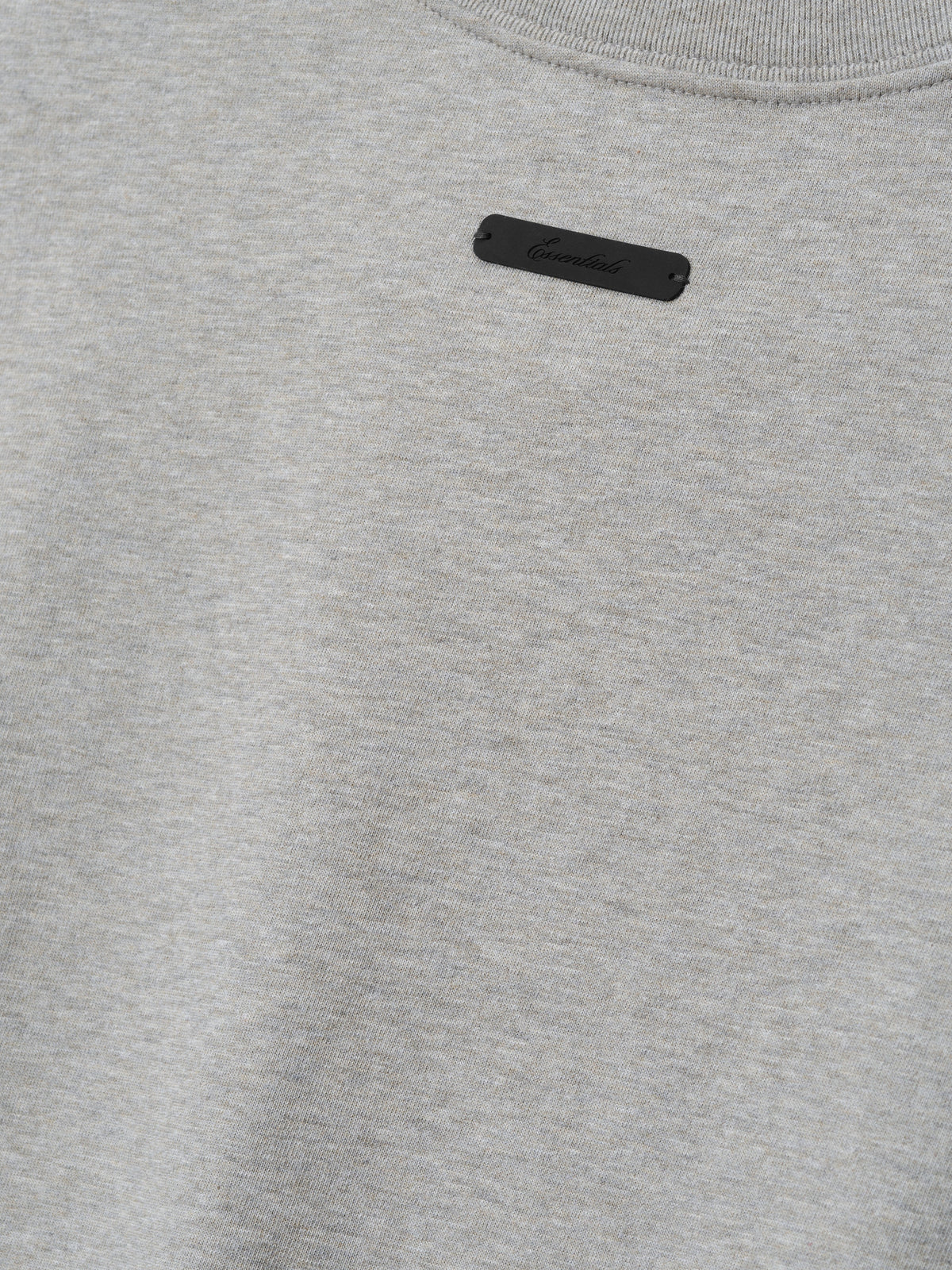 Remera Fear of God Essentials Rangers American League Merch Concrete Heather