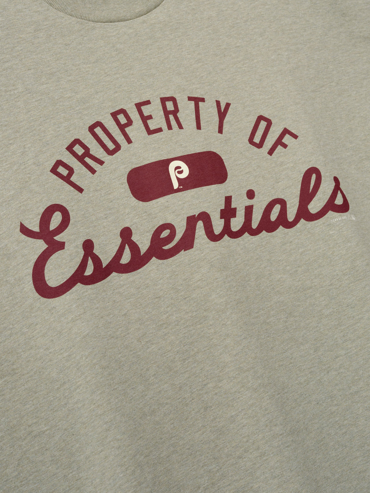 Remera Fear of God Essentials Phillies Merch Seal Heather