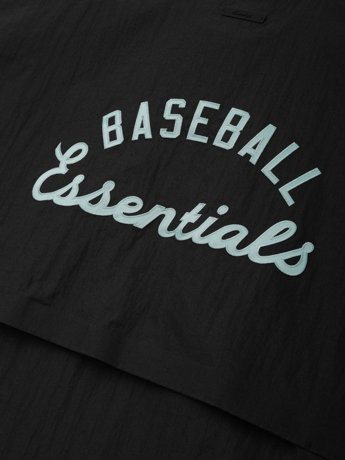 Remera Fear of God Essentials Mlb 3 4 Sleeve Negro