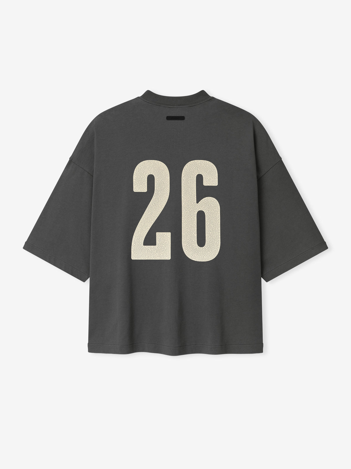 Remera Fear of God Essentials Merch Boxy Fit Iron Grey