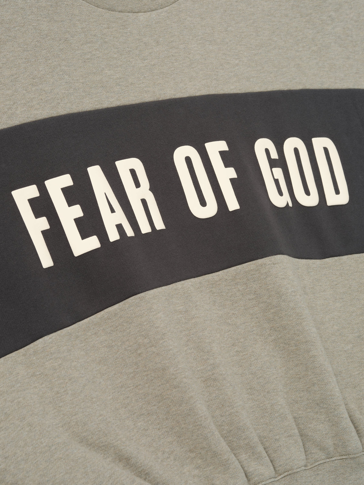 Buzo Fear of God Essentials Cropped Relaxed Panelled Seal Heather/ Iron Grey