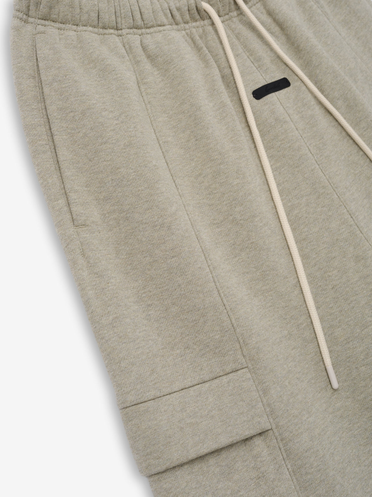 Pantalón Fear of God Essentials Fleece Cargo Field Seal Heather