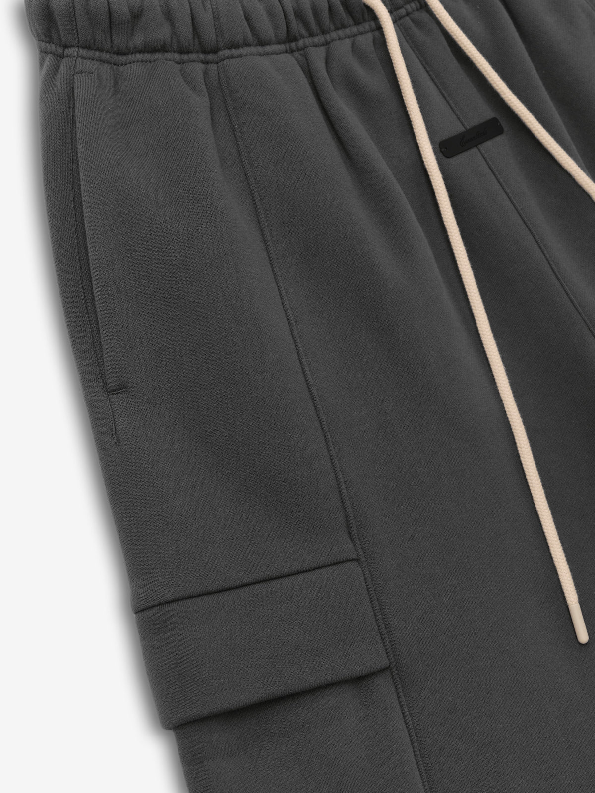 Shorts Fear of God Essentials Fleece Cargo Basketball Iron Grey