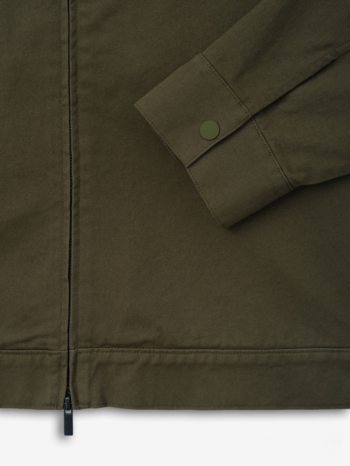 Campera Fear of God Essentials Cotton Twill Work Moss