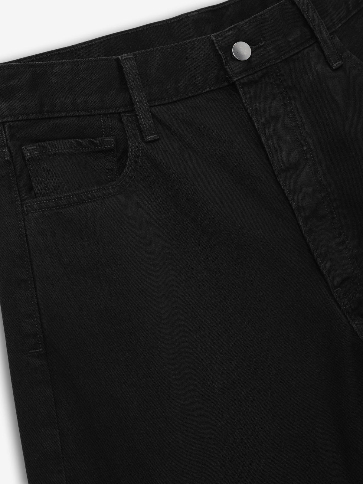 Jean Fear of God Essentials Denim 5-pocket Overdyed Black