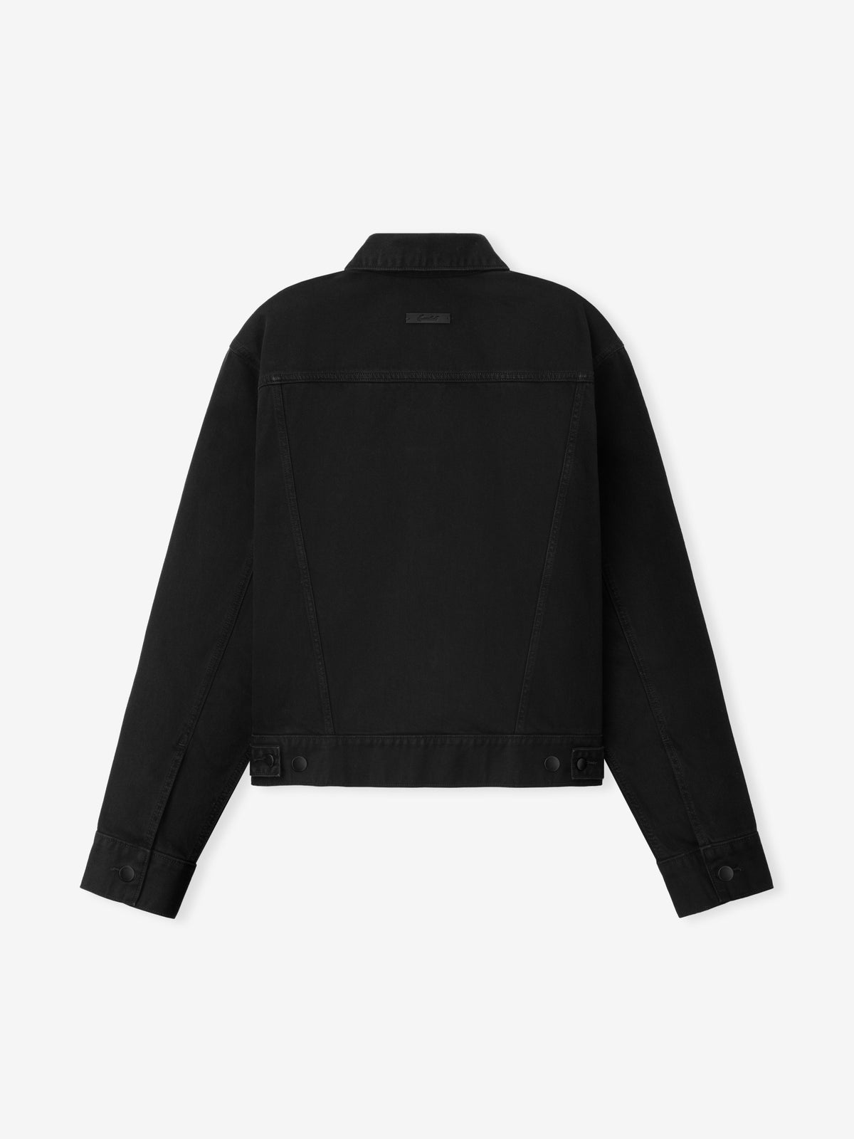 Campera Fear of God Essentials Classic Denim Overdyed Black