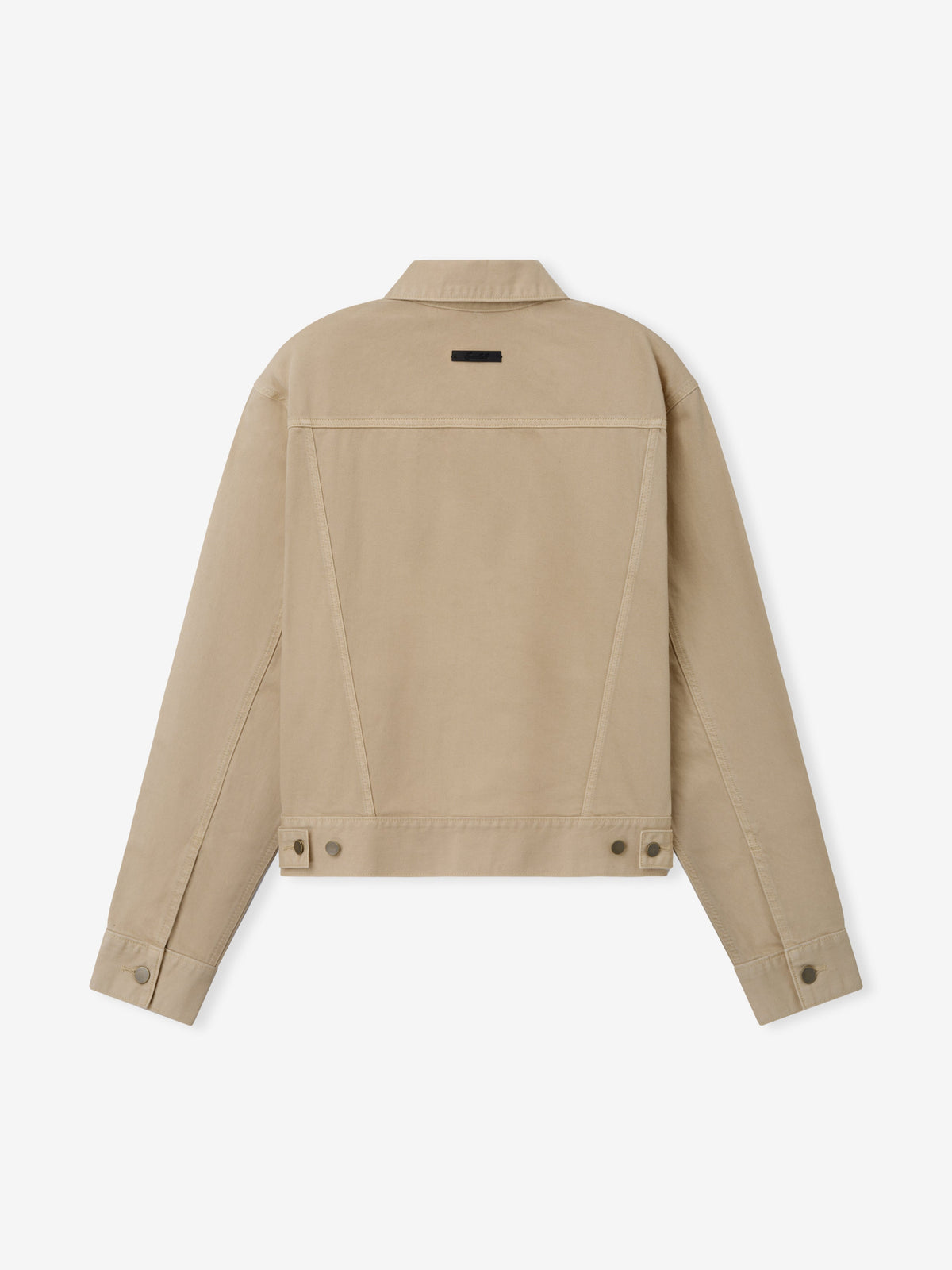 Campera Fear of God Essentials Classic Denim Overdyed Dune