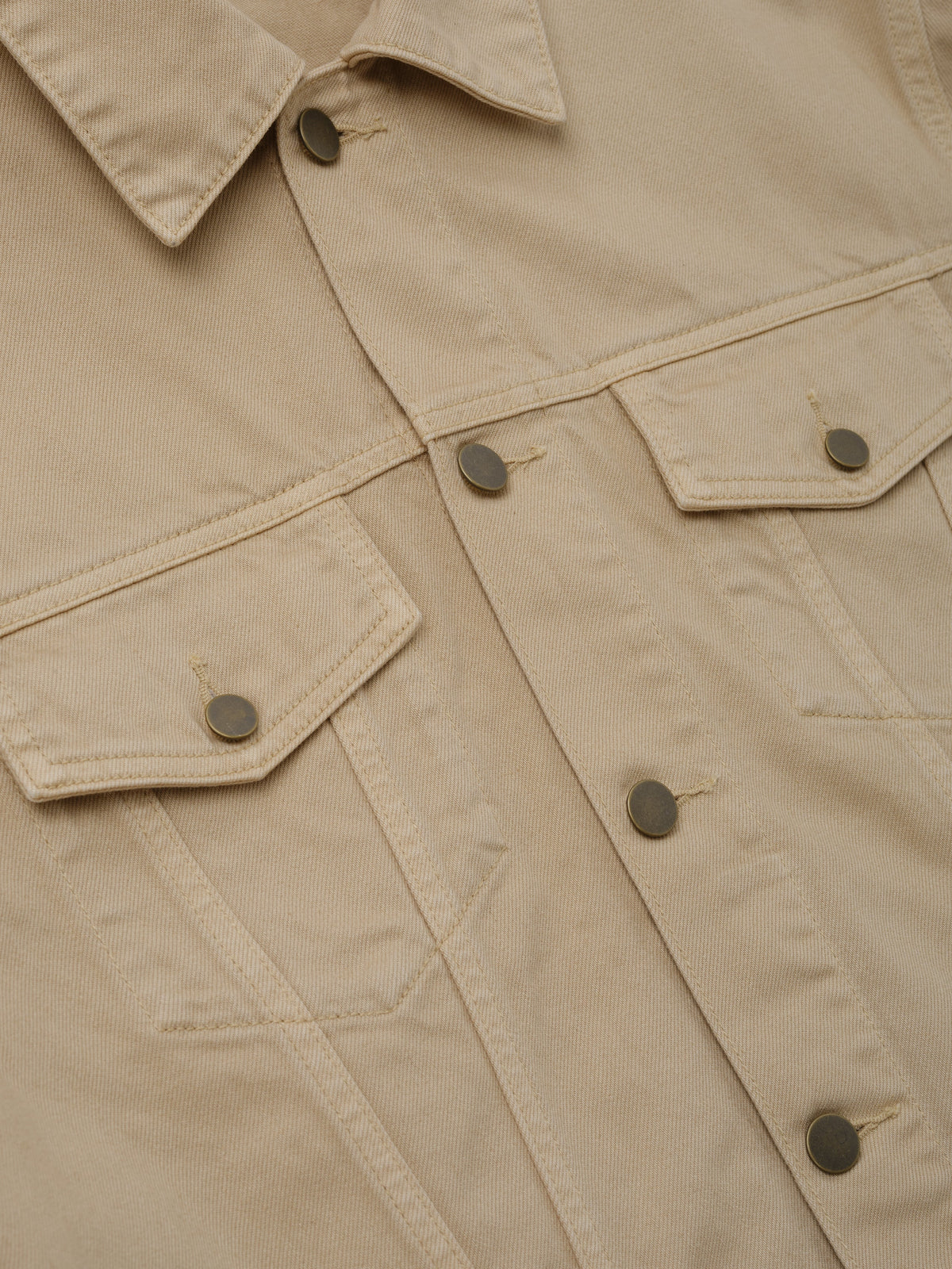 Campera Fear of God Essentials Classic Denim Overdyed Dune