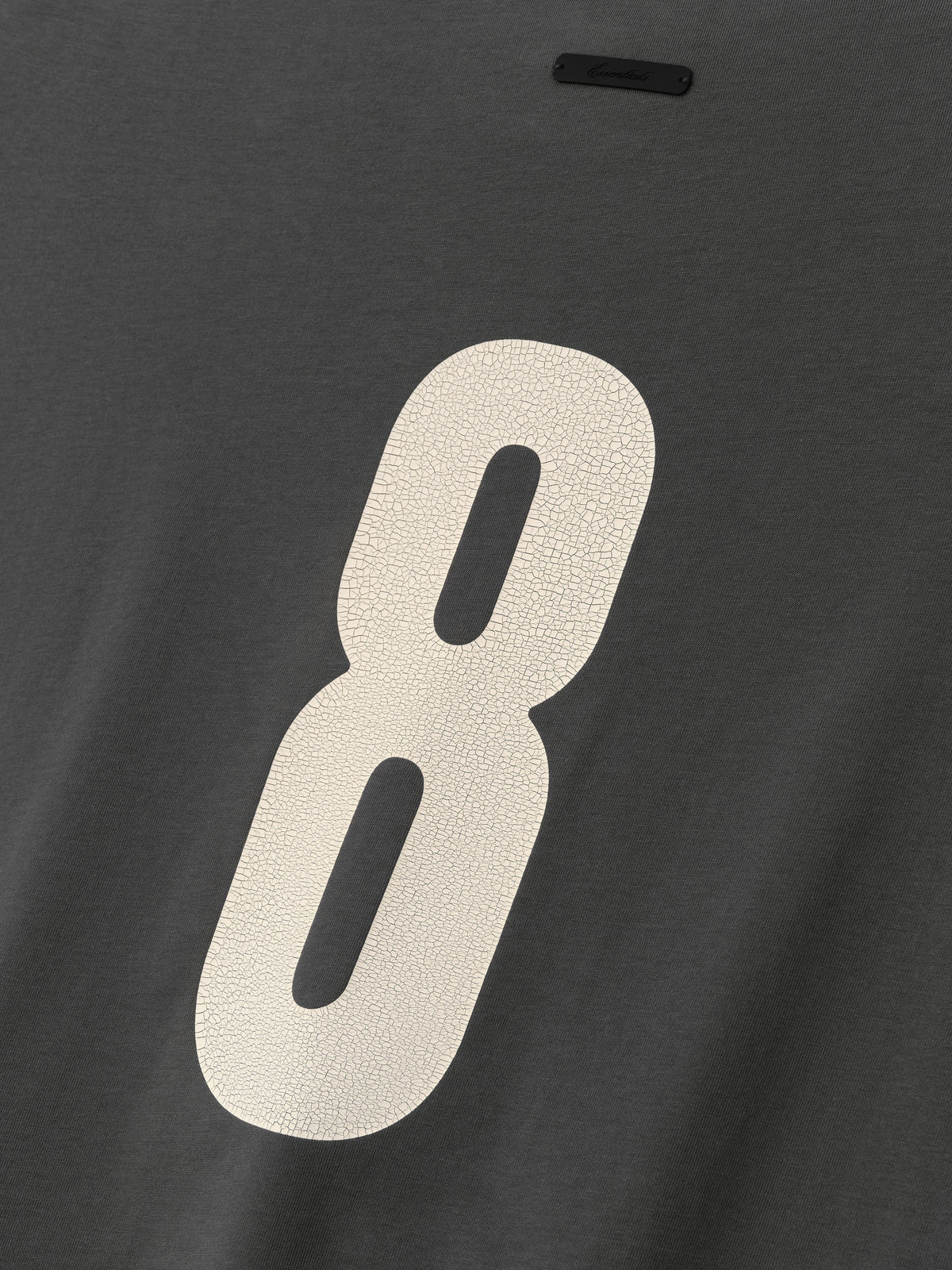 Remera Manga Larga Fear of God Essentials Merch Iron Grey