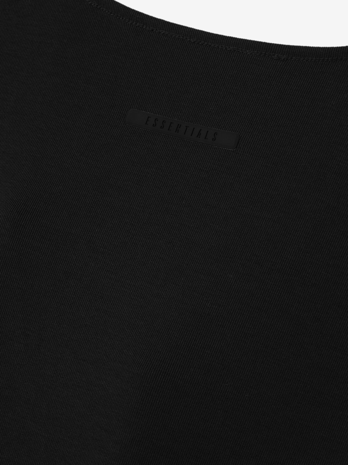 Remera Fear of God Essentials V-neck Vintage Black