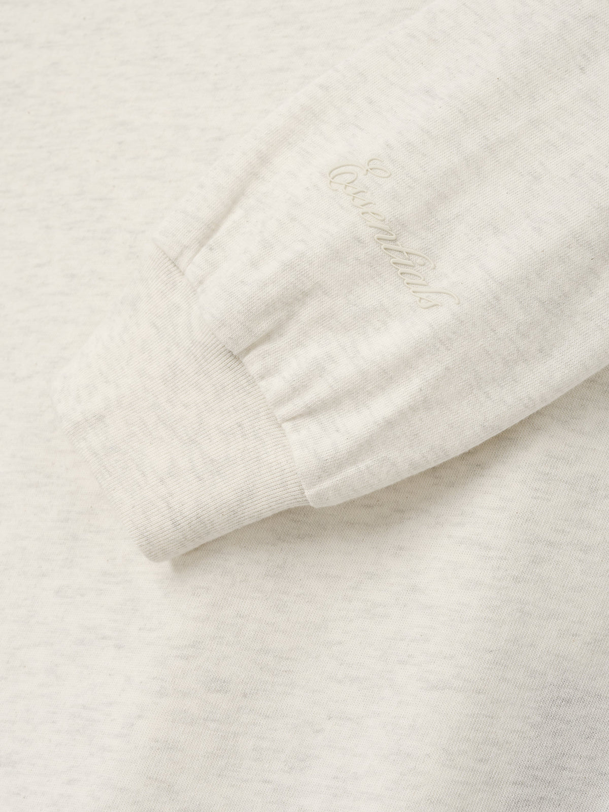 Remera Manga Larga Fear of God Essentials Essential Longsleeve Marble Heather