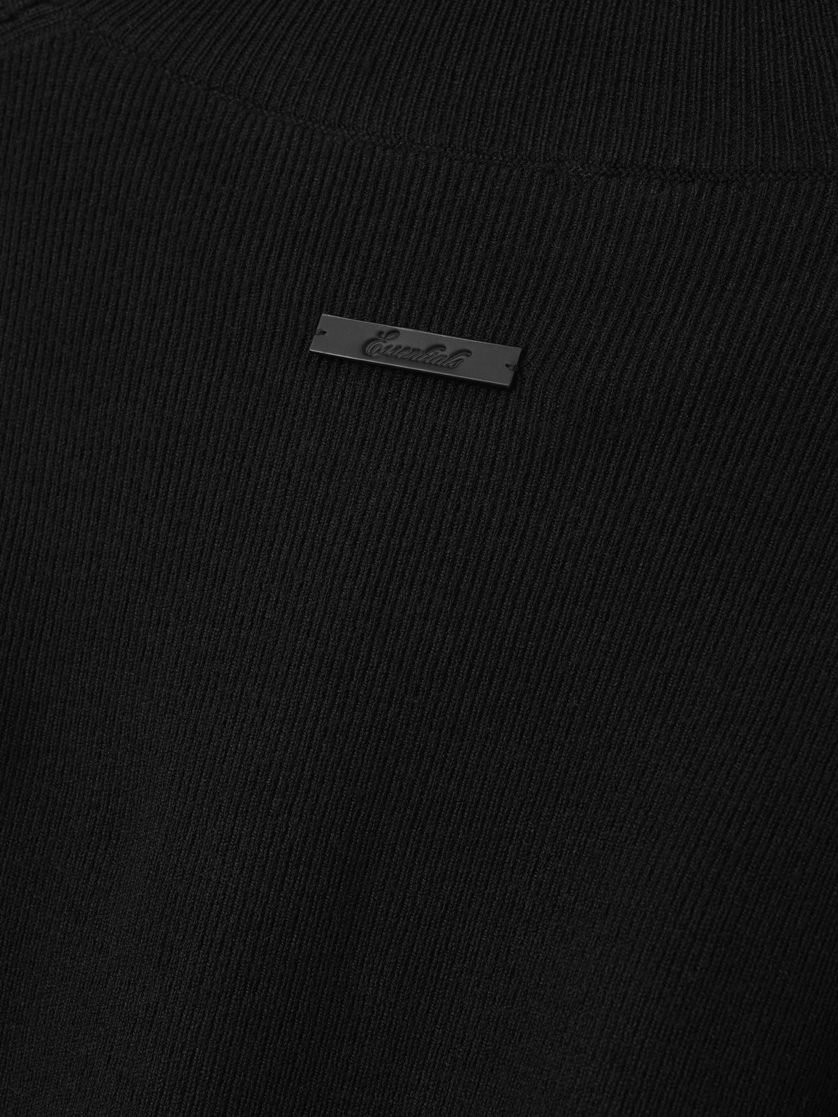 Sweater Fear of God Essentials Rib Knit Dress Vintage Black