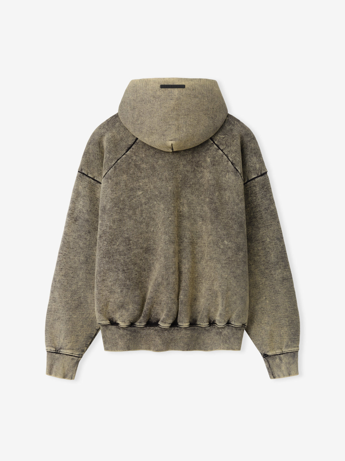 Buzo Fear of God Essentials Classic Raglan Sulphur Black Cloud Wash