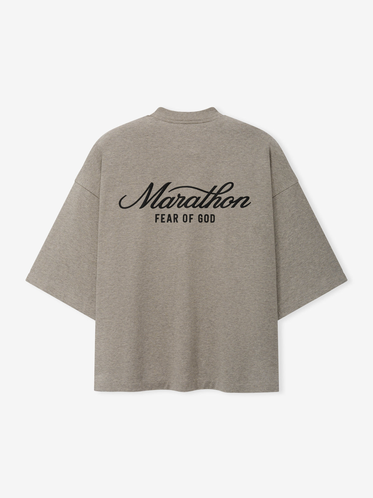 Remera Fear of God Essentials Marathon Merch Warm Heather
