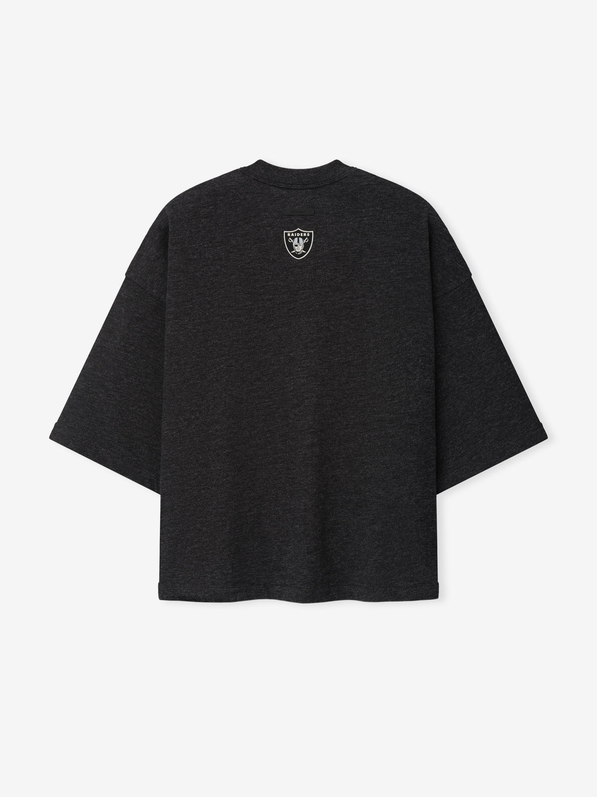 Remera Fear of God Essentials Raiders Merch Iron Grey Heather