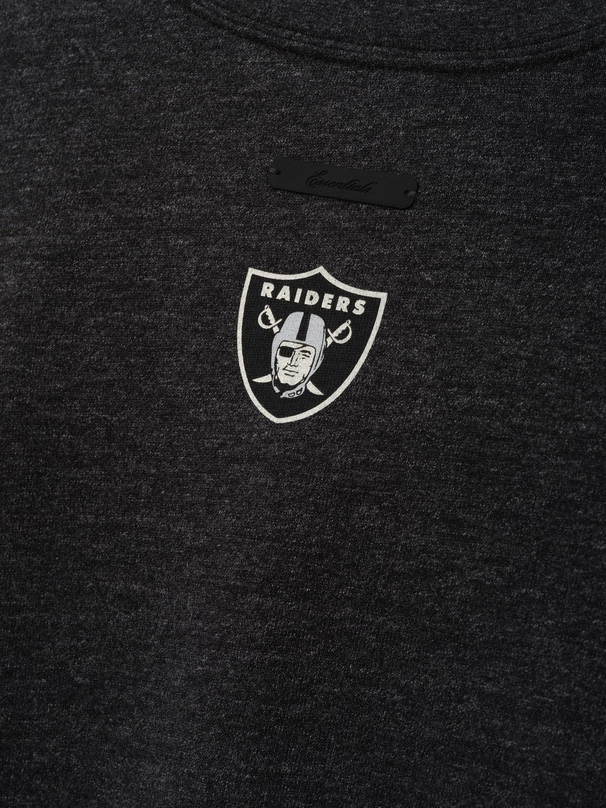 Remera Fear of God Essentials Raiders Merch Iron Grey Heather