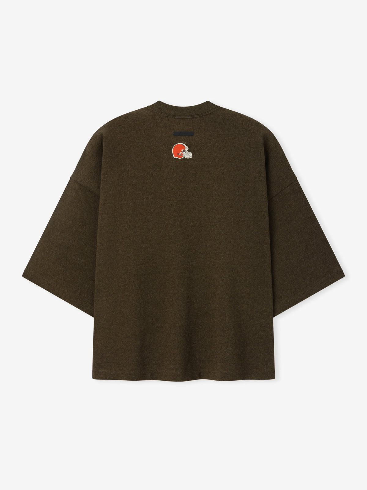 Remera Fear of God Essentials Browns Merch Wood Heather