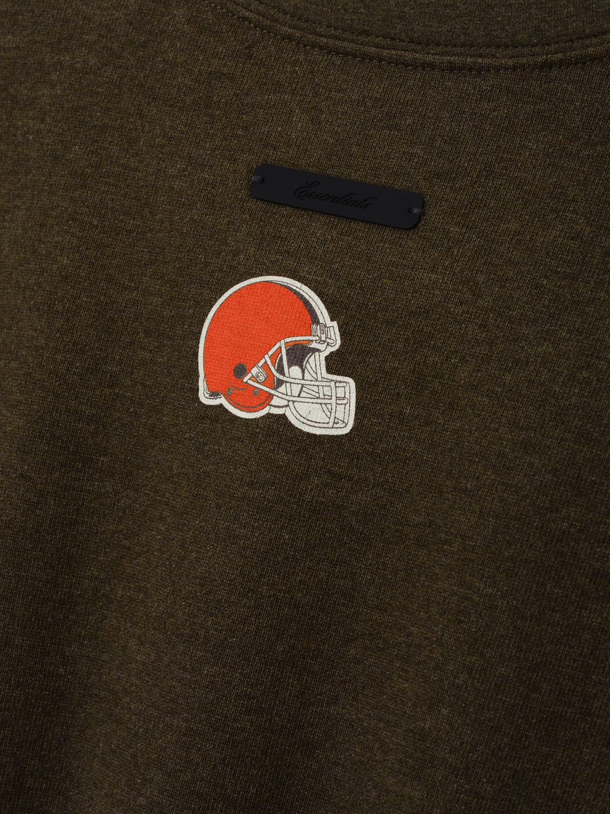 Remera Fear of God Essentials Browns Merch Wood Heather
