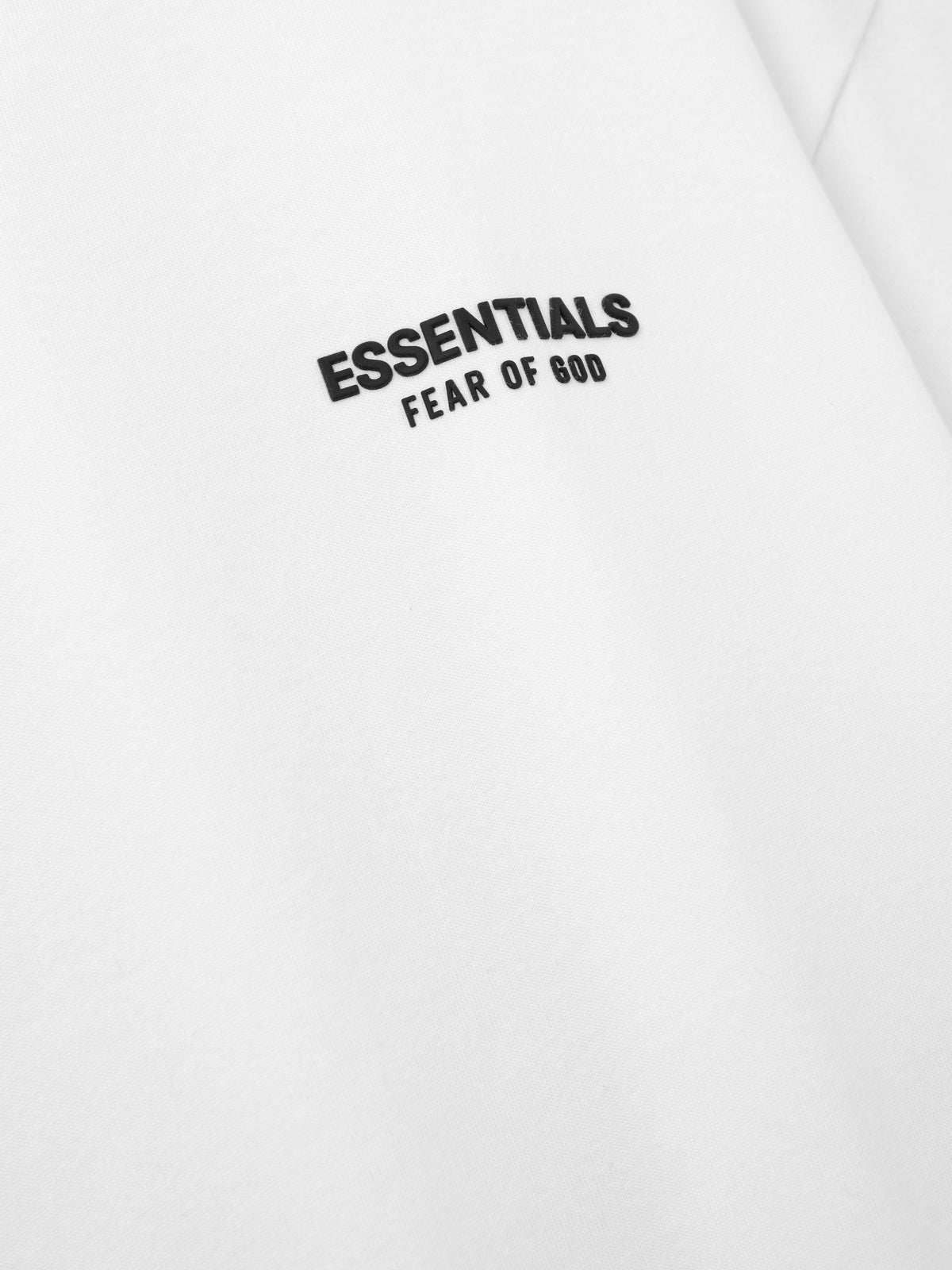 Remera Fear of God Essentials Classic Bright White