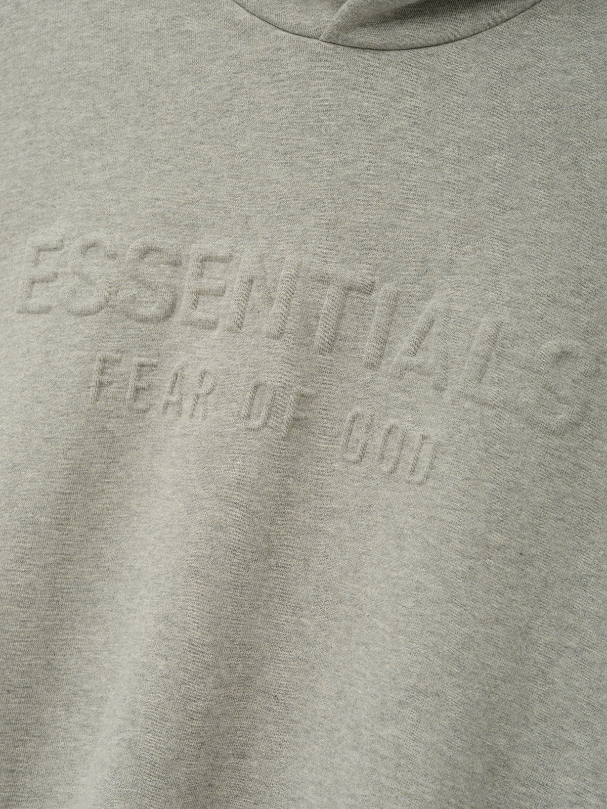 Buzo Fear of God Essentials Embossed 90s Relaxed Warm Heather