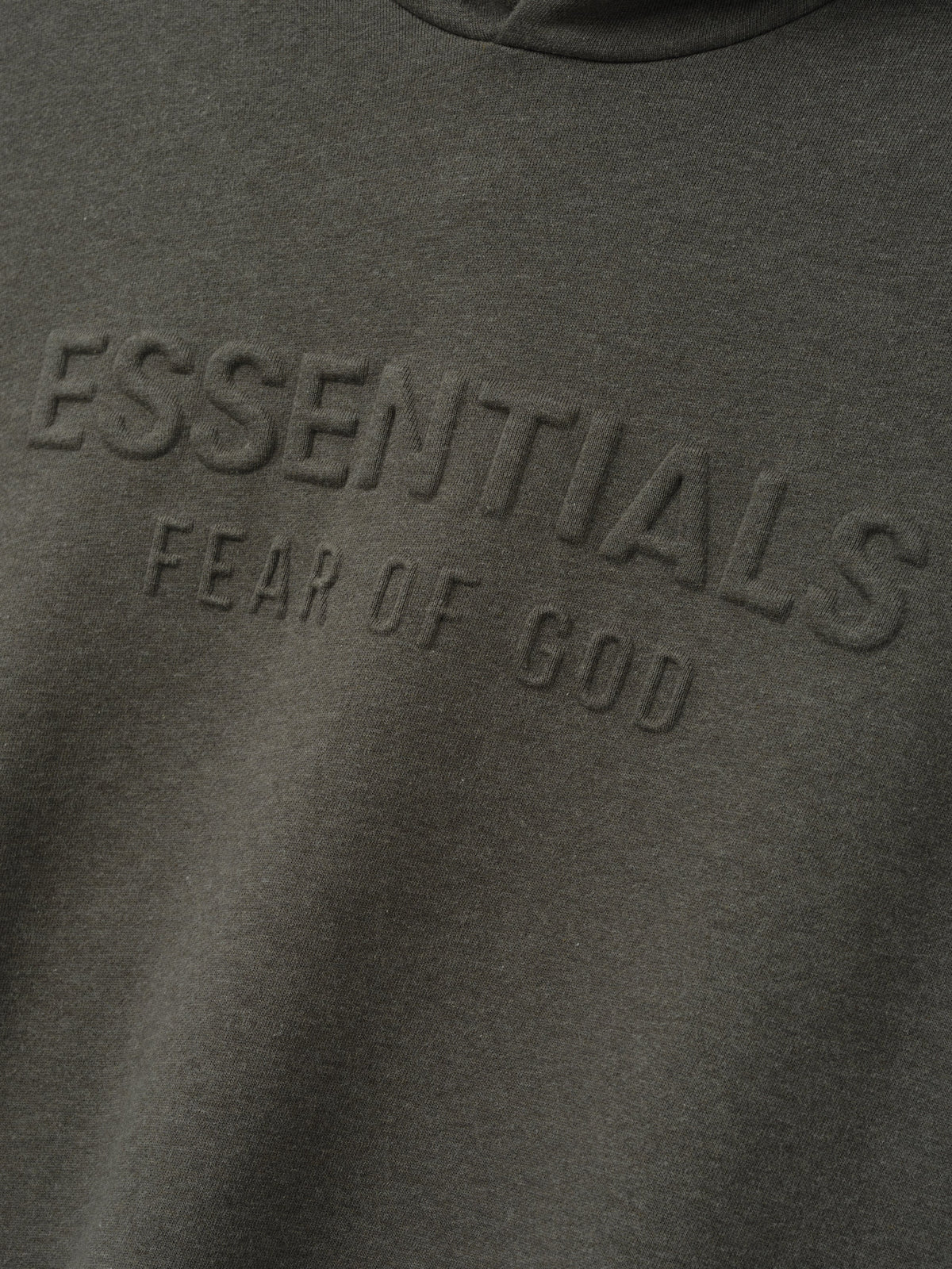 Buzo Fear of God Essentials Embossed 90s Relaxed Ash Heather
