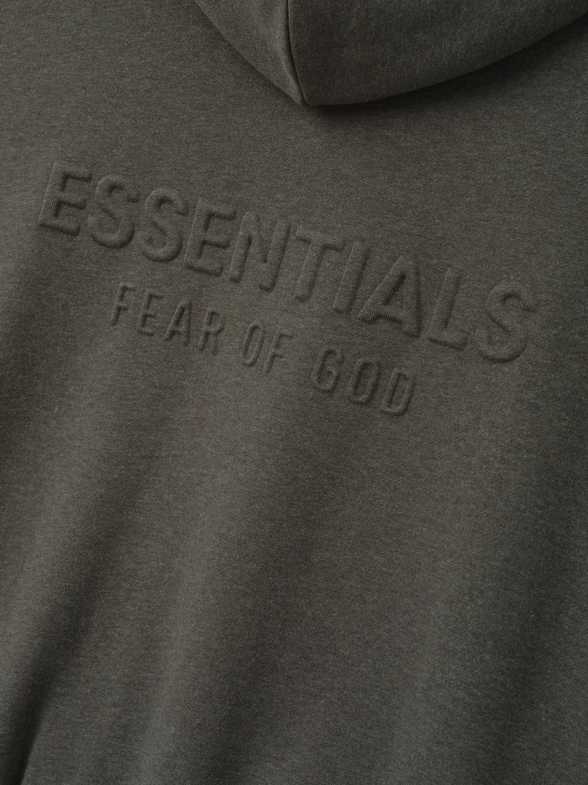 Campera Fear of God Essentials Embossed 90s Relaxed Warm Heather