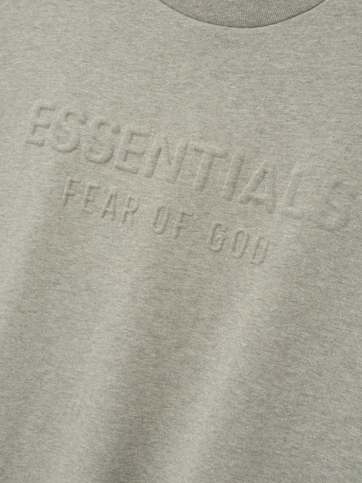 Buzo Fear of God Essentials Embossed 90s Relaxed Warm Heather