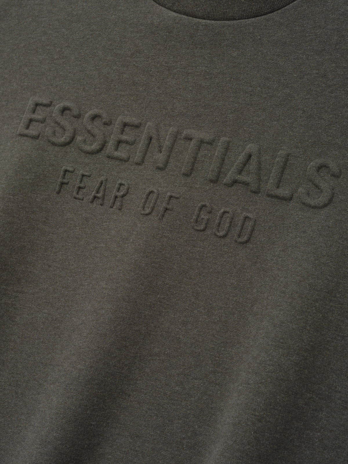 Buzo Fear of God Essentials Embossed 90s Relaxed Ash Heather