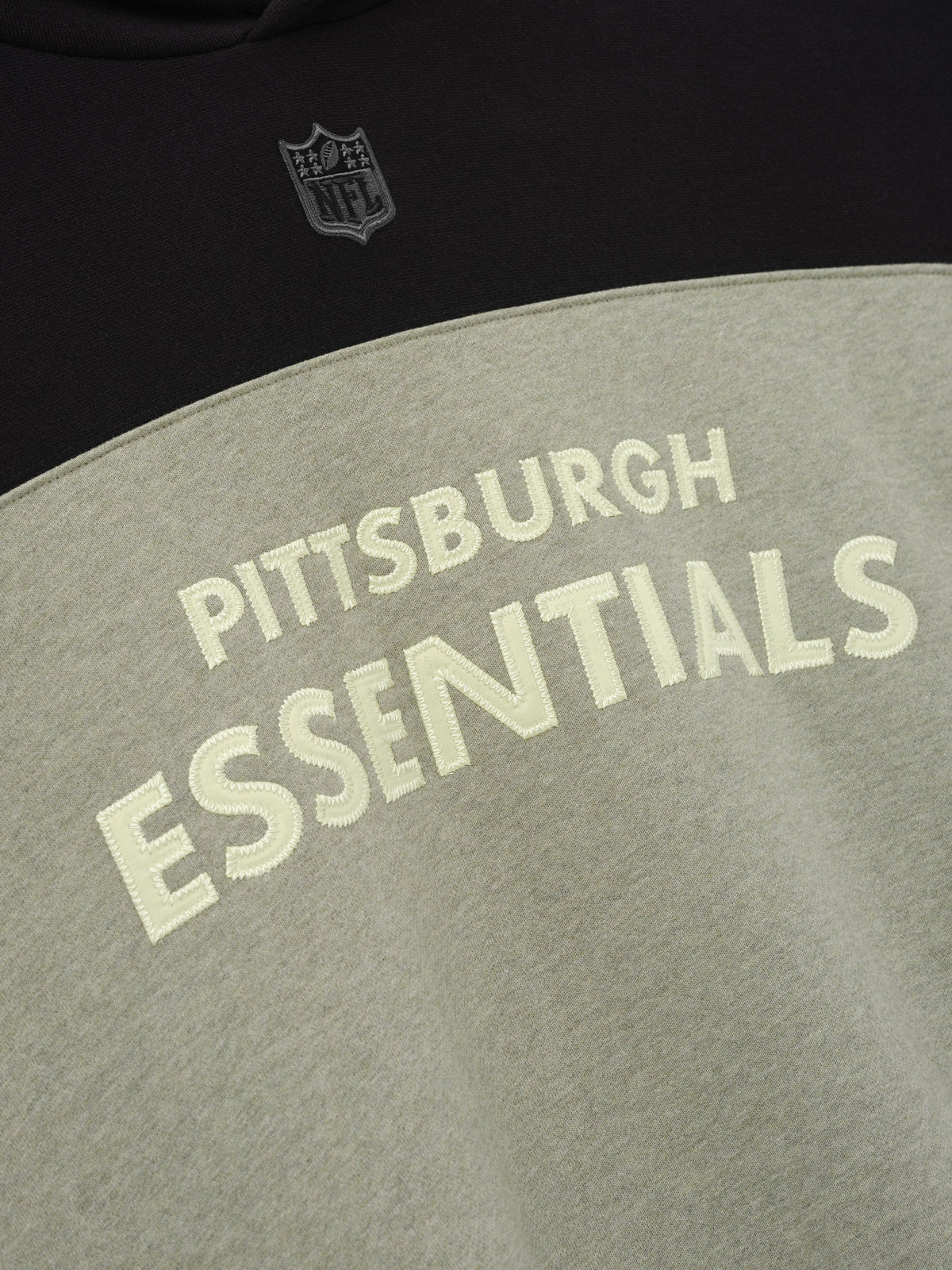 Buzo Fear of God Essentials Steelers 90s Relaxed Seal Heather