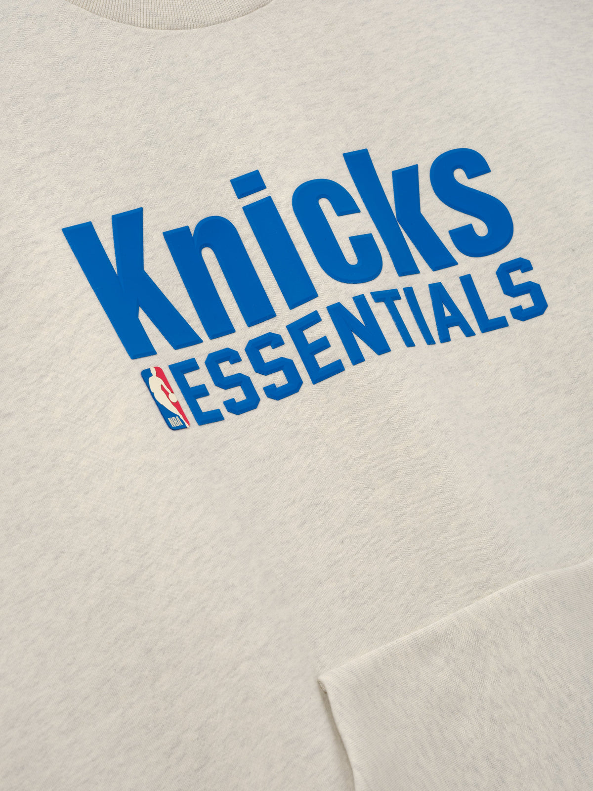 Buzo Fear of God Essentials Knicks 90s Relaxed Marble Heather