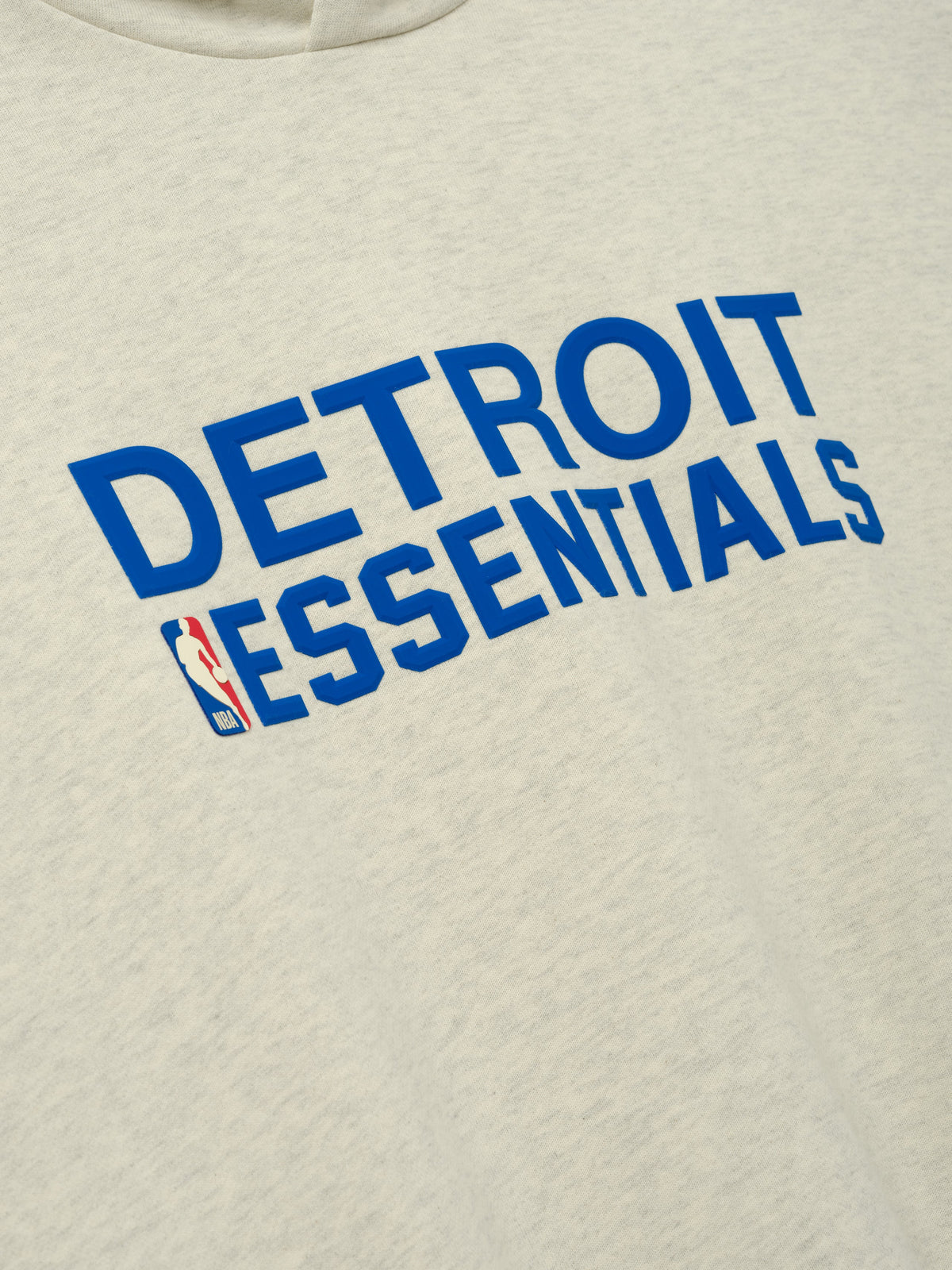 Buzo Fear of God Essentials Pistons 90s Relaxed Marble Heather