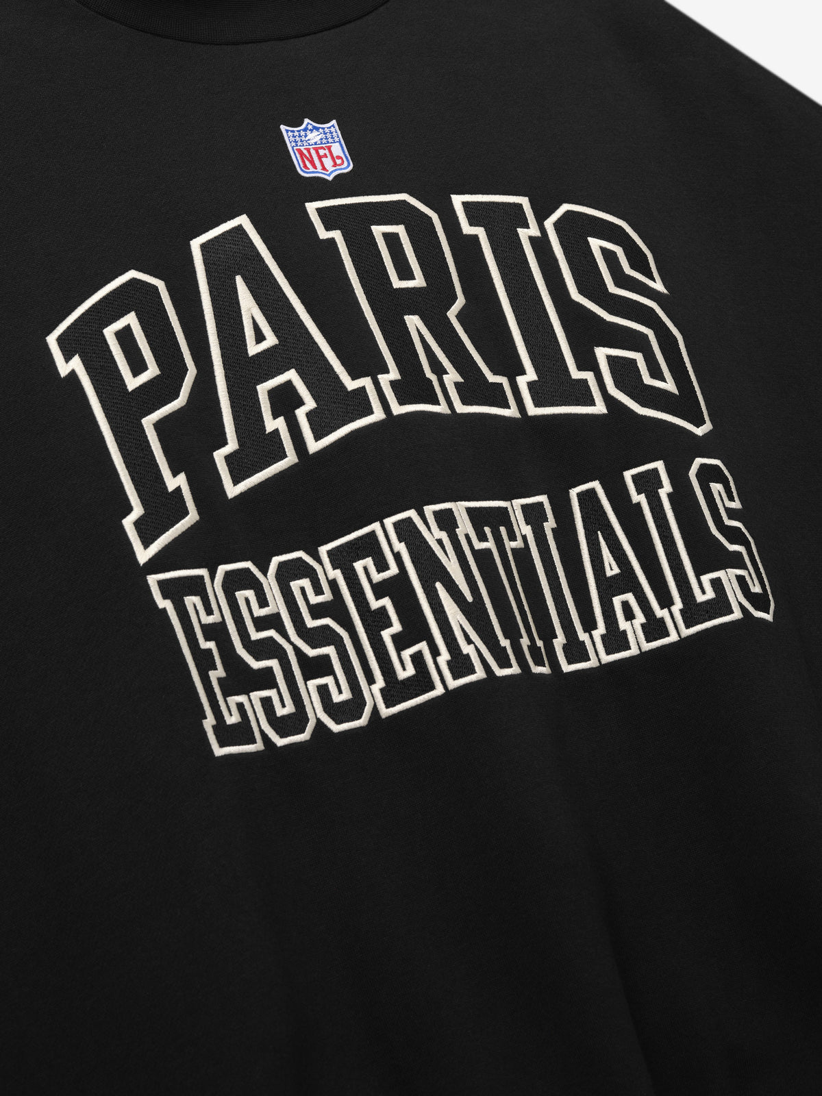 Buzo Fear of God Essentials Nfl Paris Boxy Vintage Black