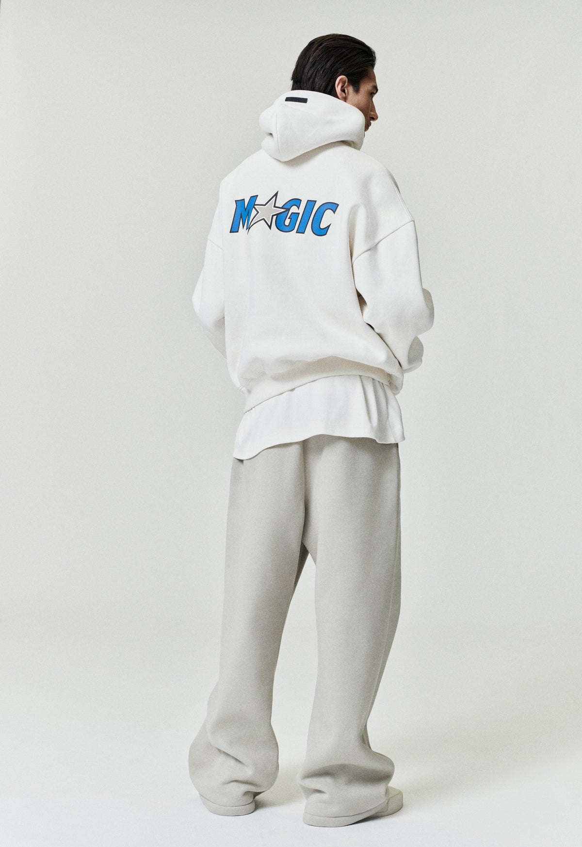 Buzo Fear of God Essentials Orlando Magic 90s Cream White