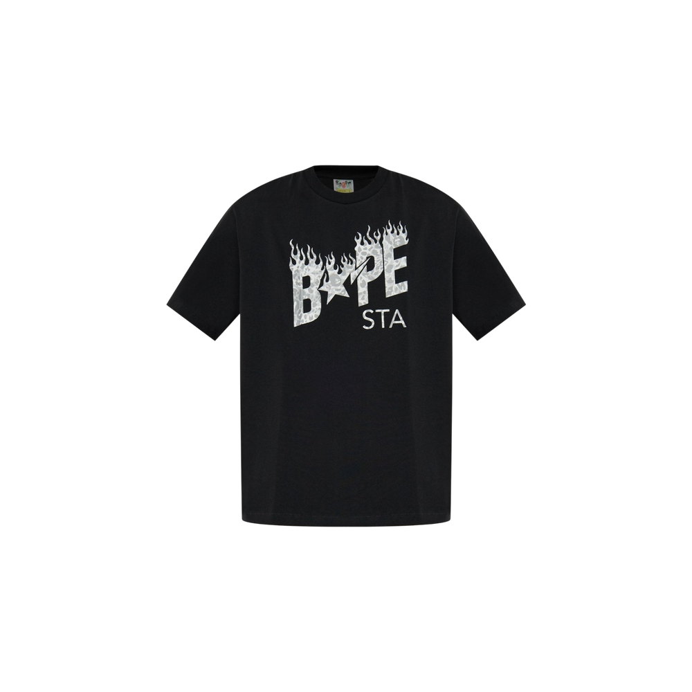 A BATHING APE® Bapesta Flame Logo T-Shirt