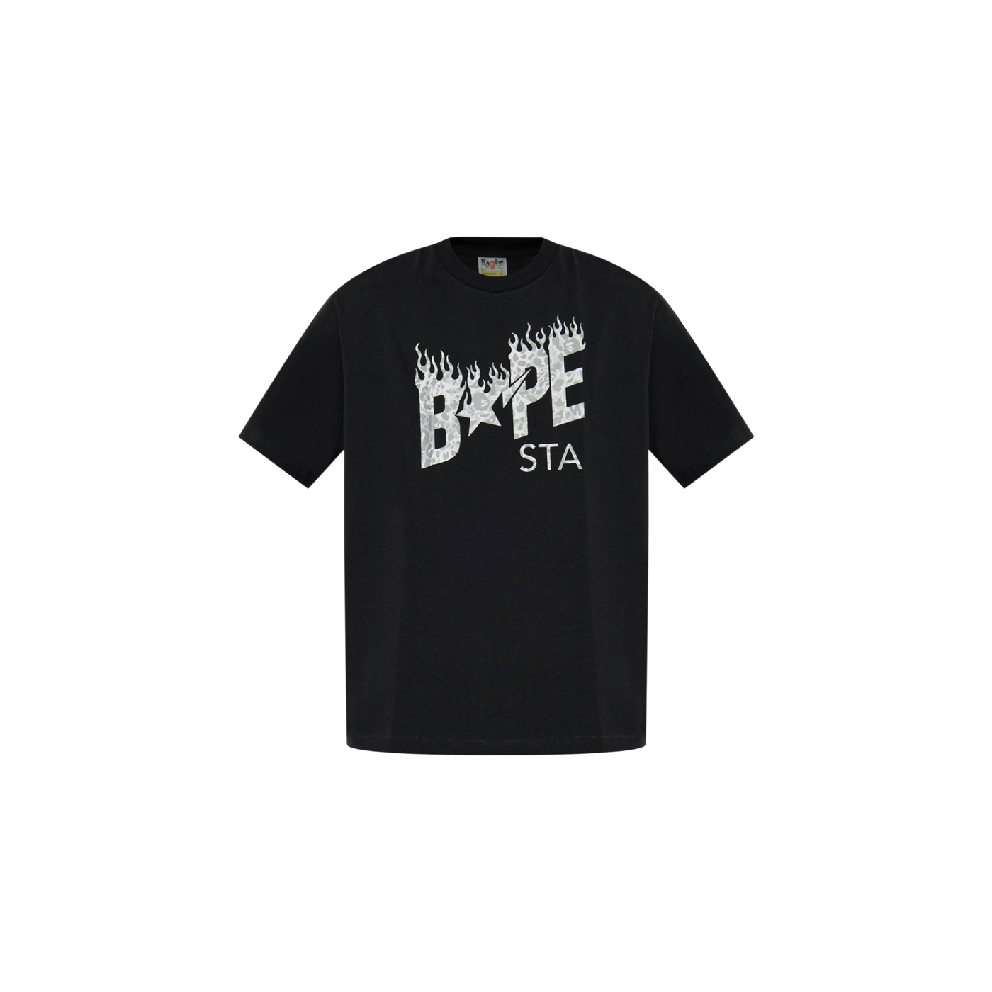 A BATHING APE® Bapesta Flame Logo T-Shirt