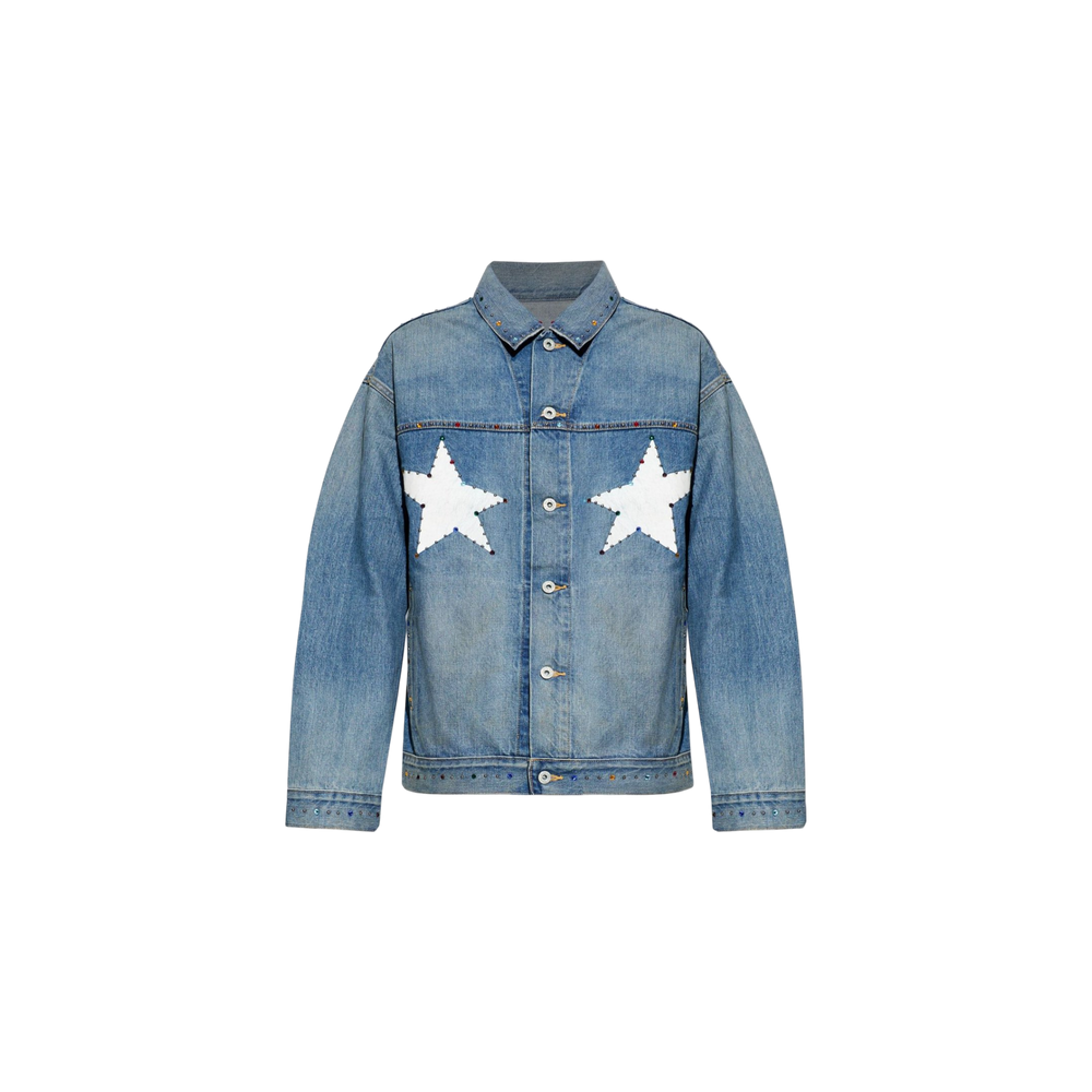 A BATHING APE® Embellished Star Denim Jacket