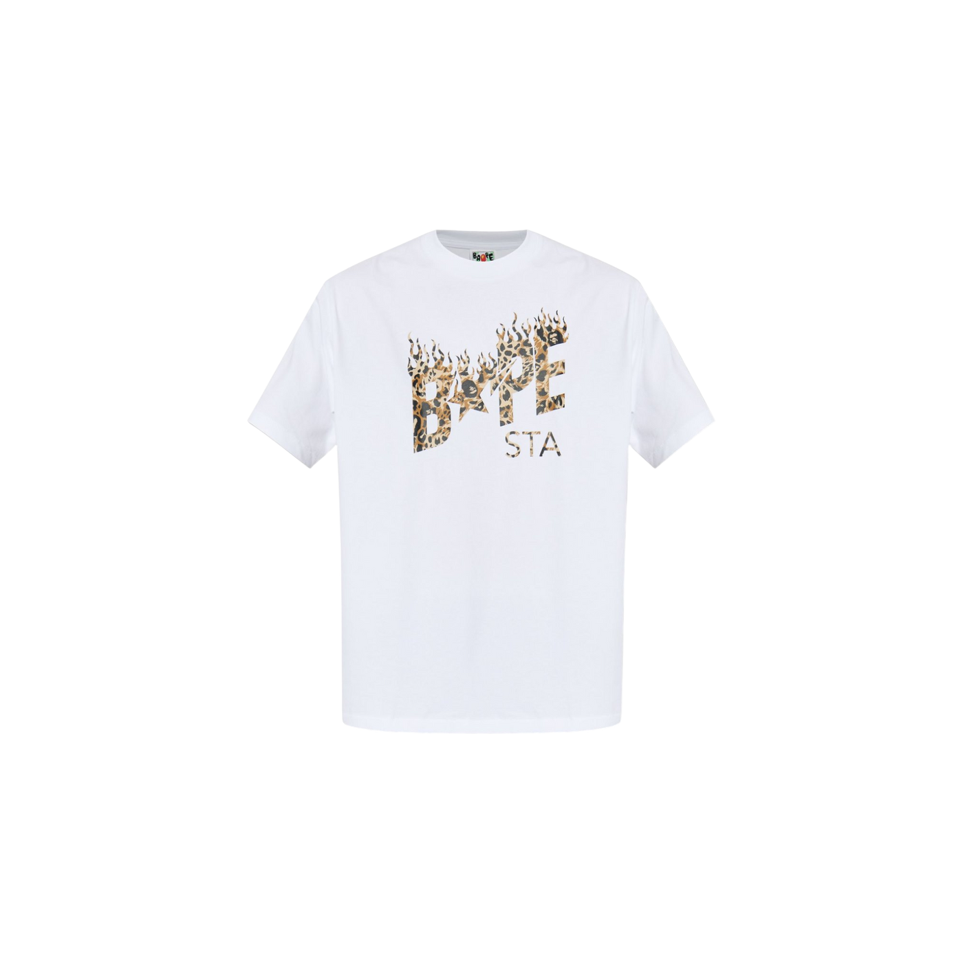 A BATHING APE® Flame Logo Print T-Shirt