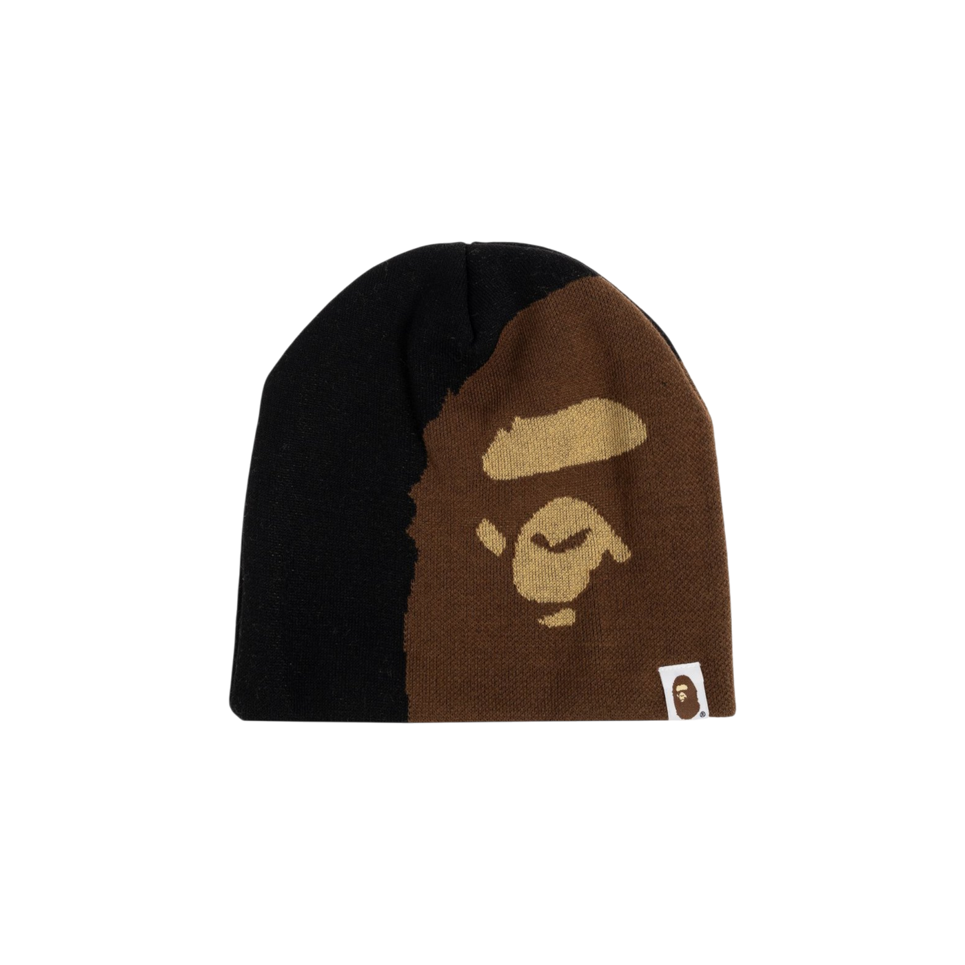 A BATHING APE® Logo Intarsia Beanie Hat