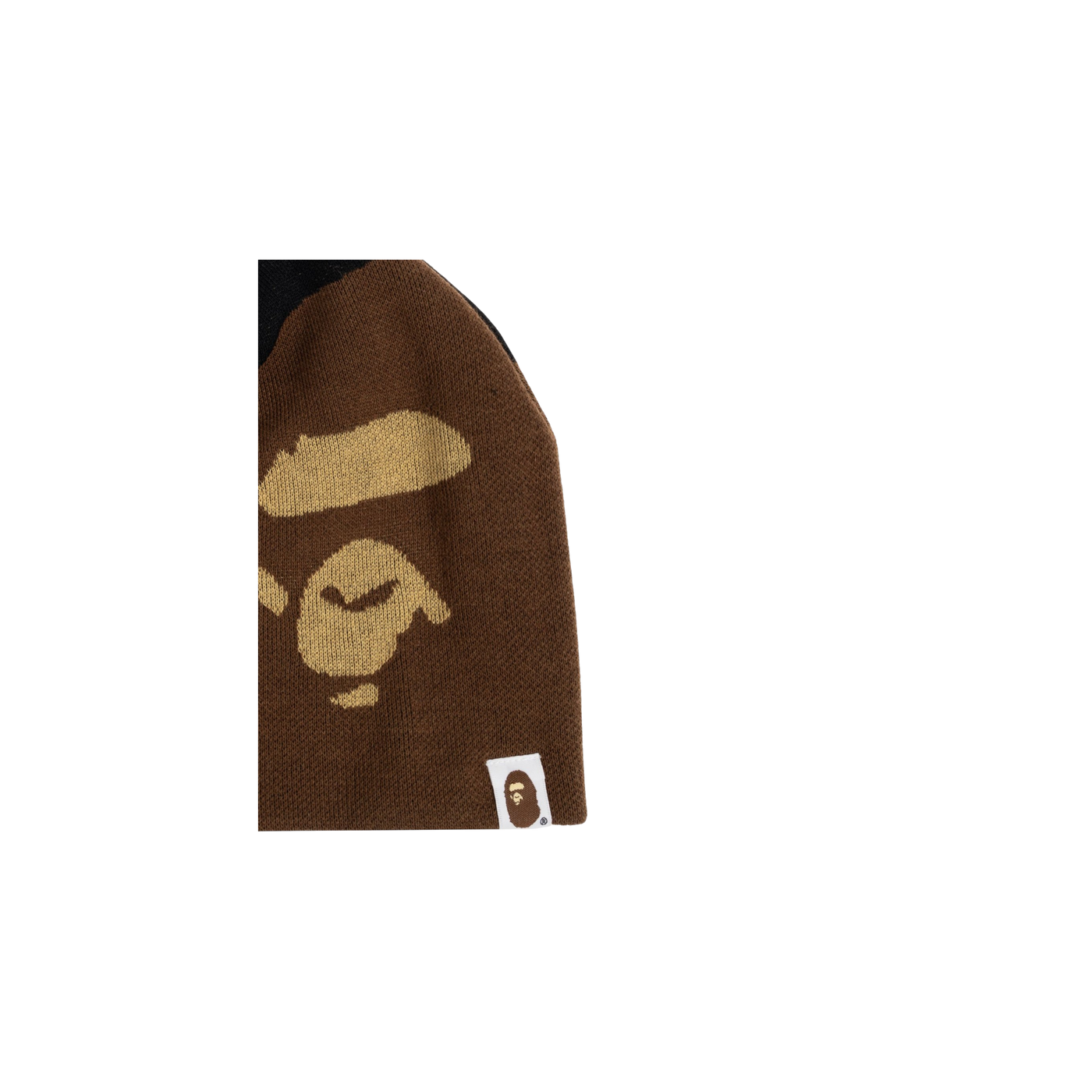 A BATHING APE® Logo Intarsia Beanie Hat
