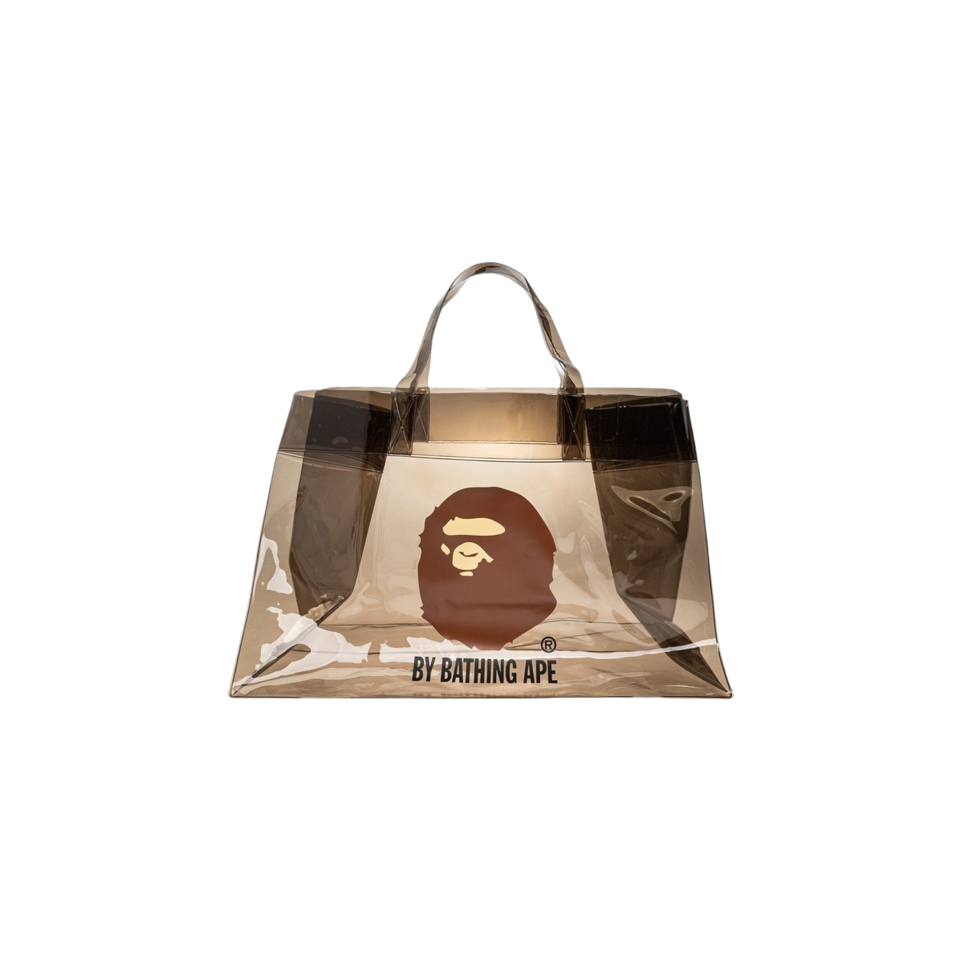 A BATHING APE® Logo Transparent Tote Bag